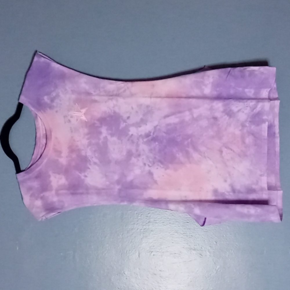 JEFFREE STAR Summer TieDye Cutoff Tank